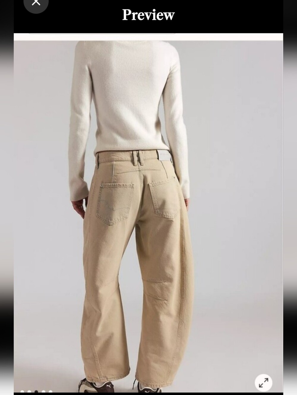 NWT We The Free Good Luck Mid Rise Barrel Jeans - Picture 2 of 14